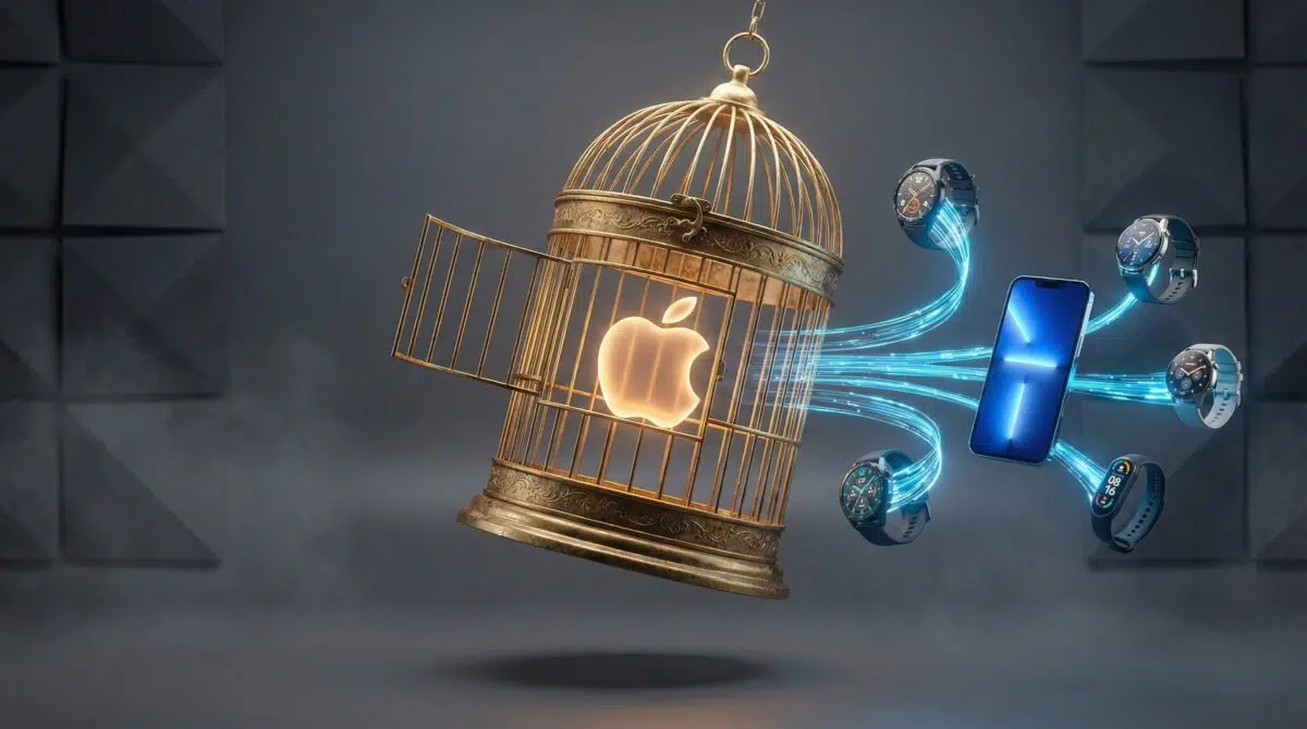 apple goldener kaefig