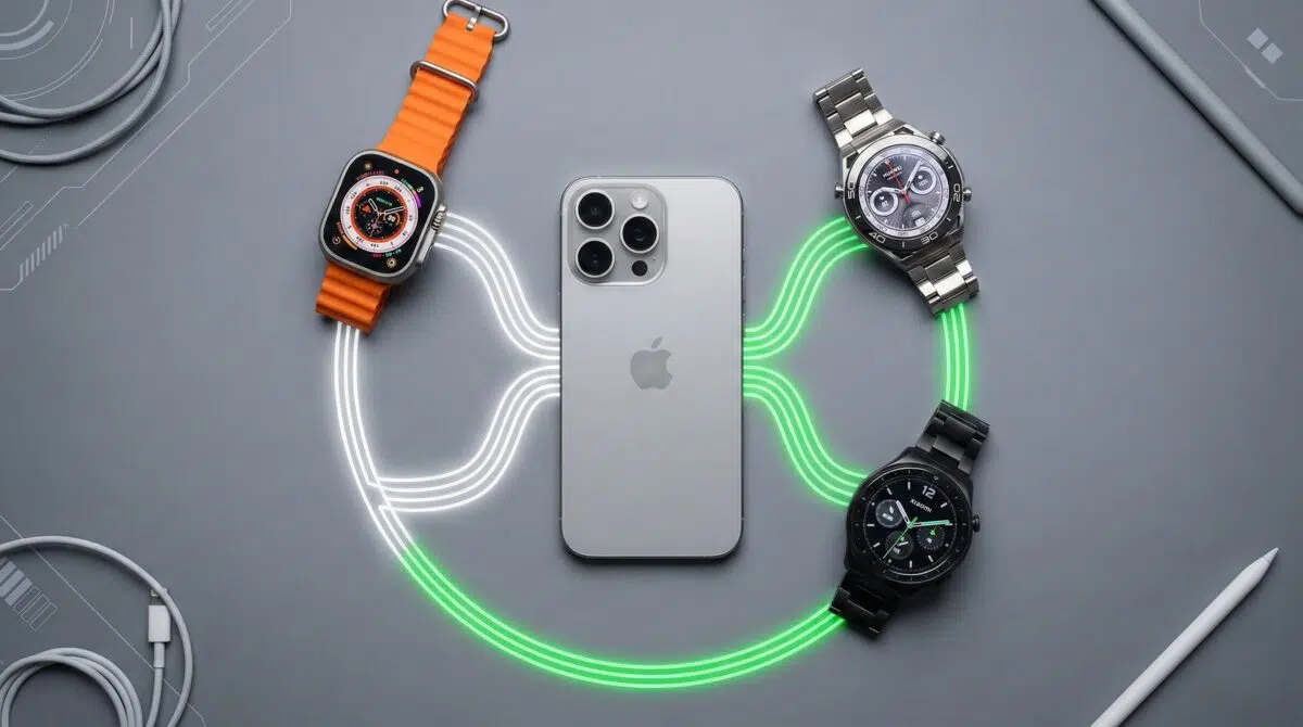verbindung apple und smartwatches