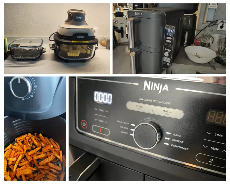 Air Fryer Collage
