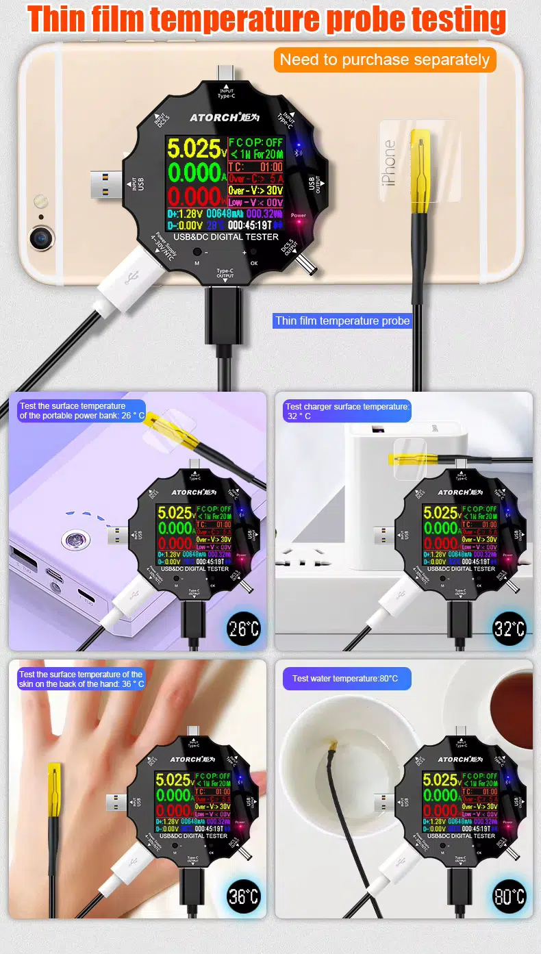 AtorchUD18 Tempsonde