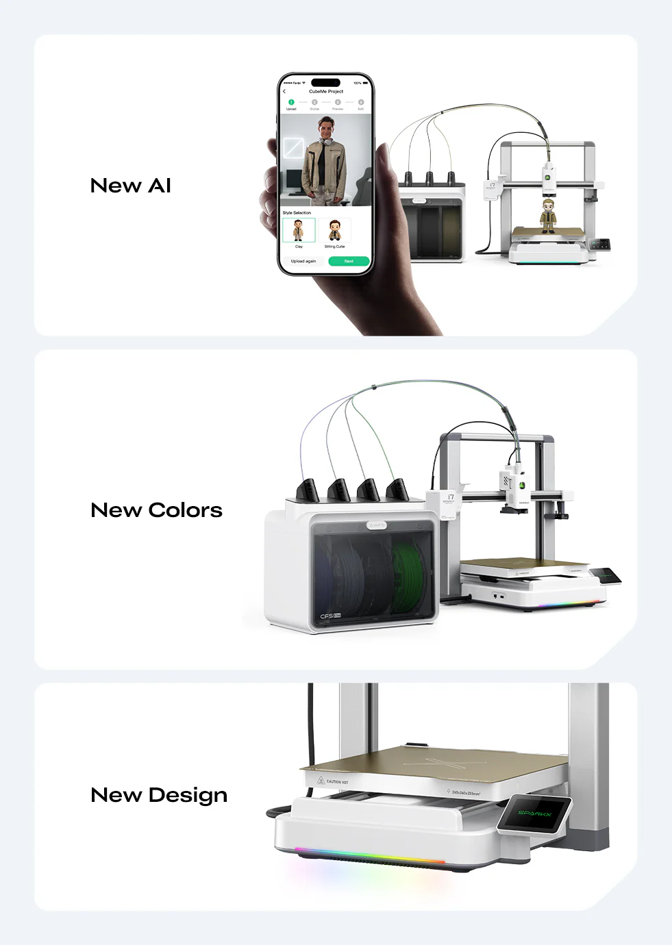 Creality SparkX i7 AI Creality SparkX i7 AI