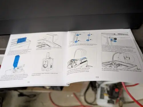 Elegoo Centauri Carbon 2  Anleitung Aufbau