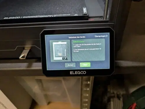 Elegoo Centauri Carbon 2  Einrichtung2