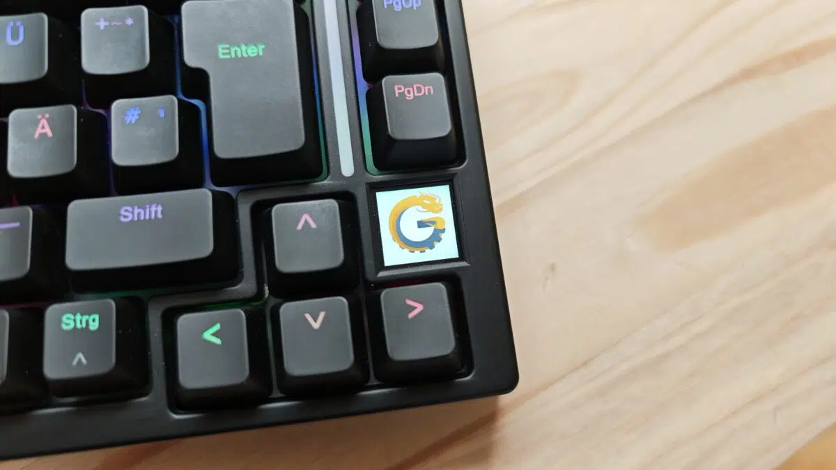 Gamakay TK75HE V2 Display