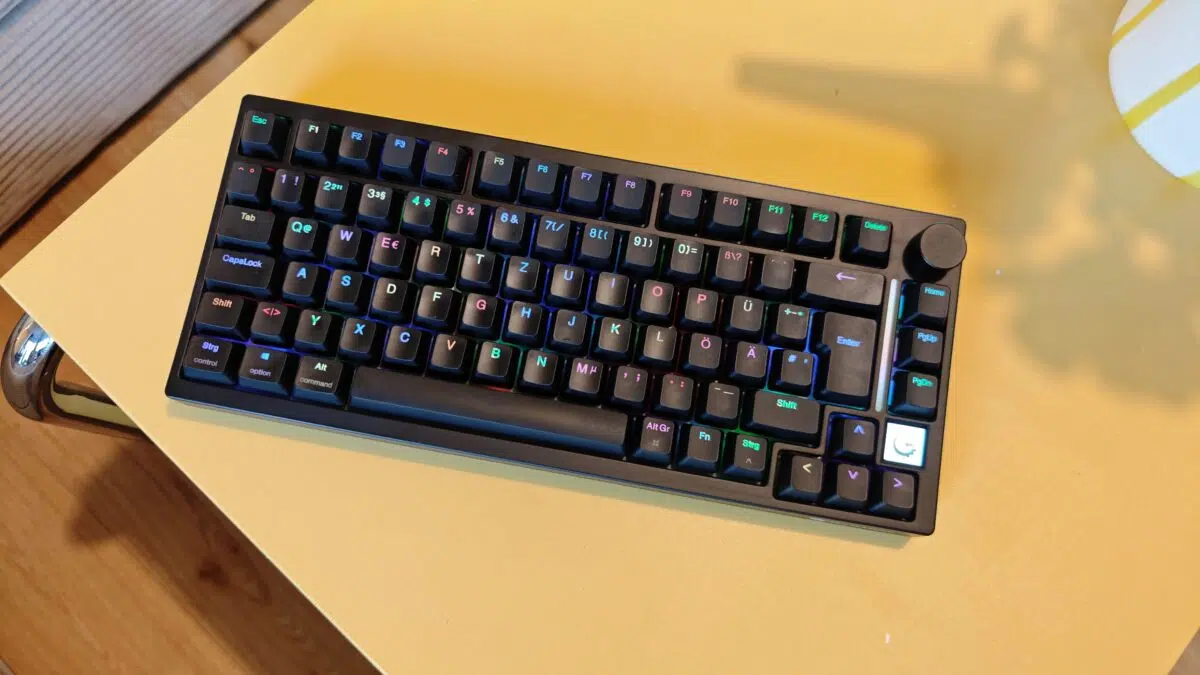 Gamakay TK75HE V2 von oben