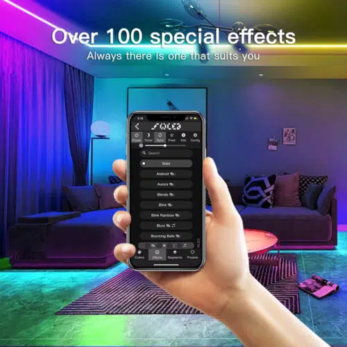 Gledopto Wled Controller 100 effekte