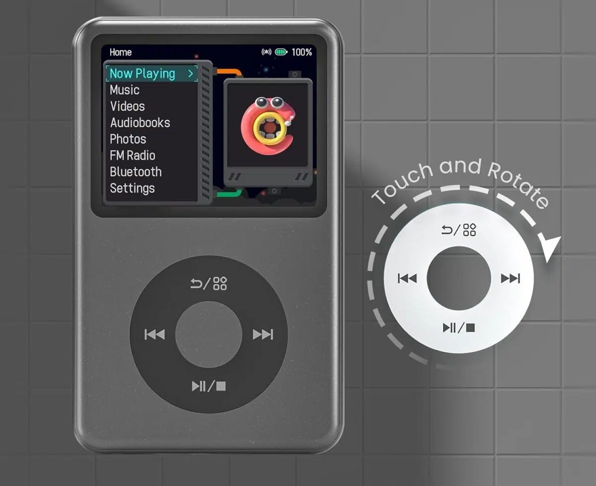 Innioasis MP3 Player Clickwheel
