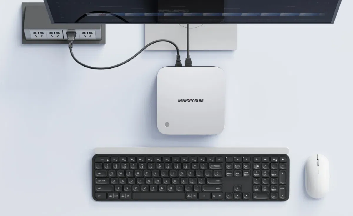 Minisforum AI X1 Pro-470 Ansschlüsse