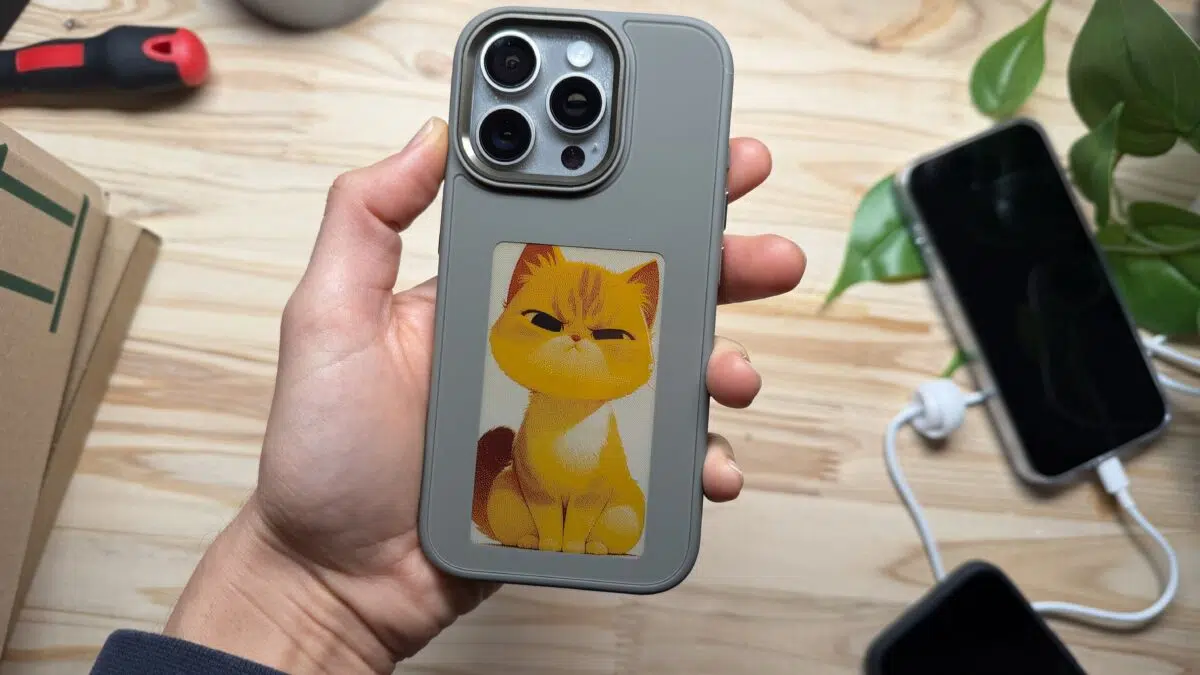 NFC Ink Screen Smartphone Case