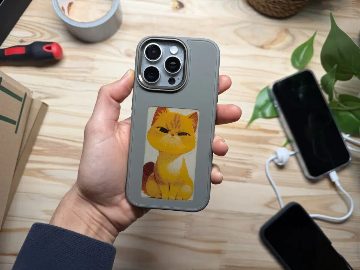 NFC Ink Screen Smartphone Case