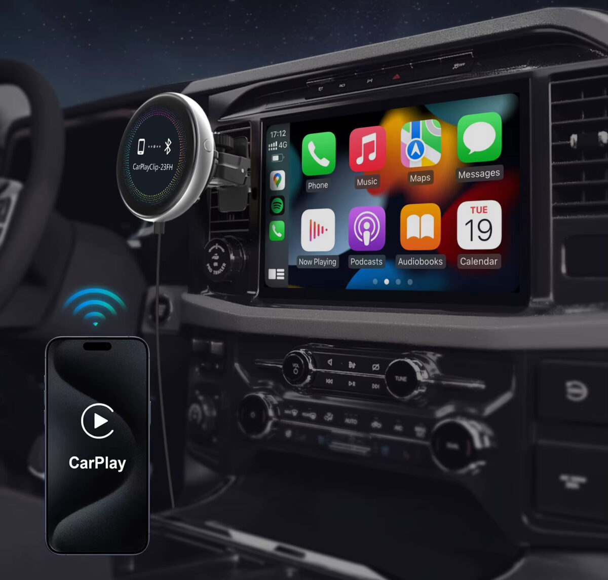 Ottocast CarPlay Clip Wireless e1768822553943