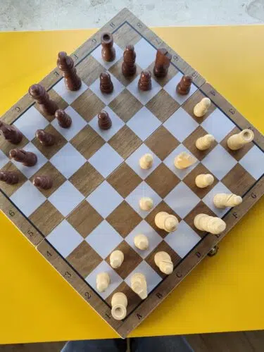 POCO M8 Pro Hauptkamera Testfoto Schach