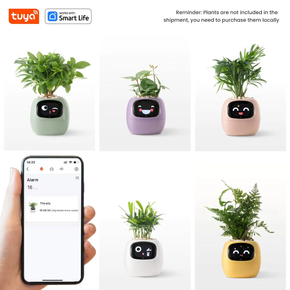 PlantsIO Ivy Smart Life App Tuya