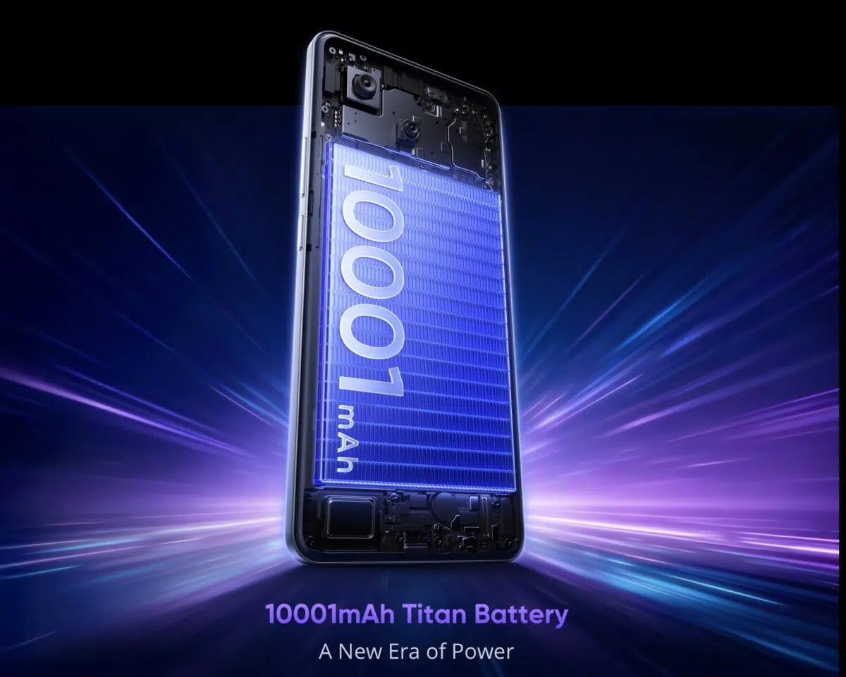 Realme P4 Power 5G Smartphone Akku