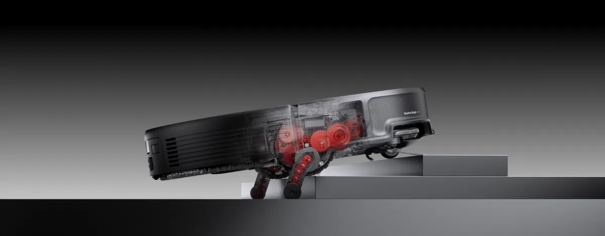 Roborock Saros 20 Schwellenüberquerung