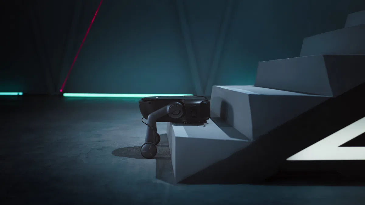 Roborock Saros Rover Treppensteigen