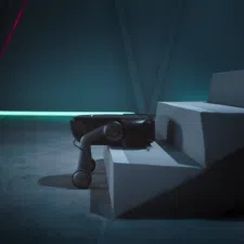 Roborock Saros Rover Treppensteigen