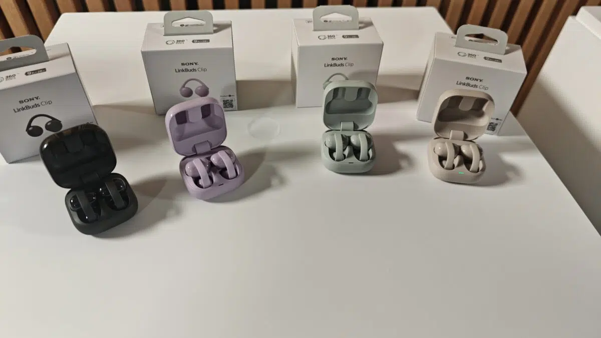 Sony LinkBuds Clip Farben