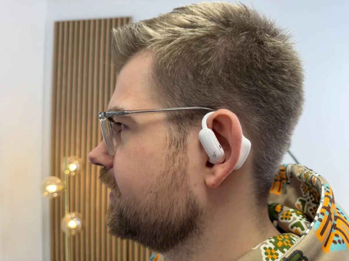 Soundcore AeroFit 2 Pro halb In Ear Modus Soundcore AeroFit 2 Pro halb In Ear Modus