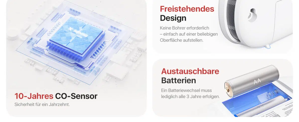 X Sense CO Sensor Features