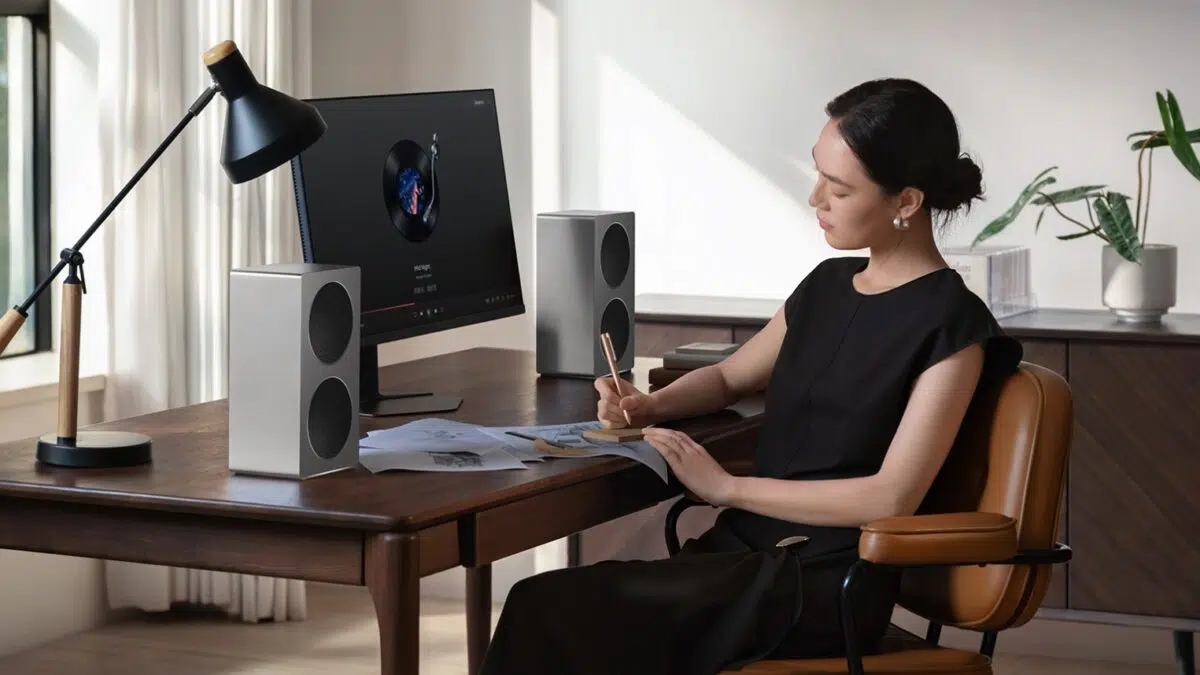 Xiaomi Sound 2 Pro Schreibtisch