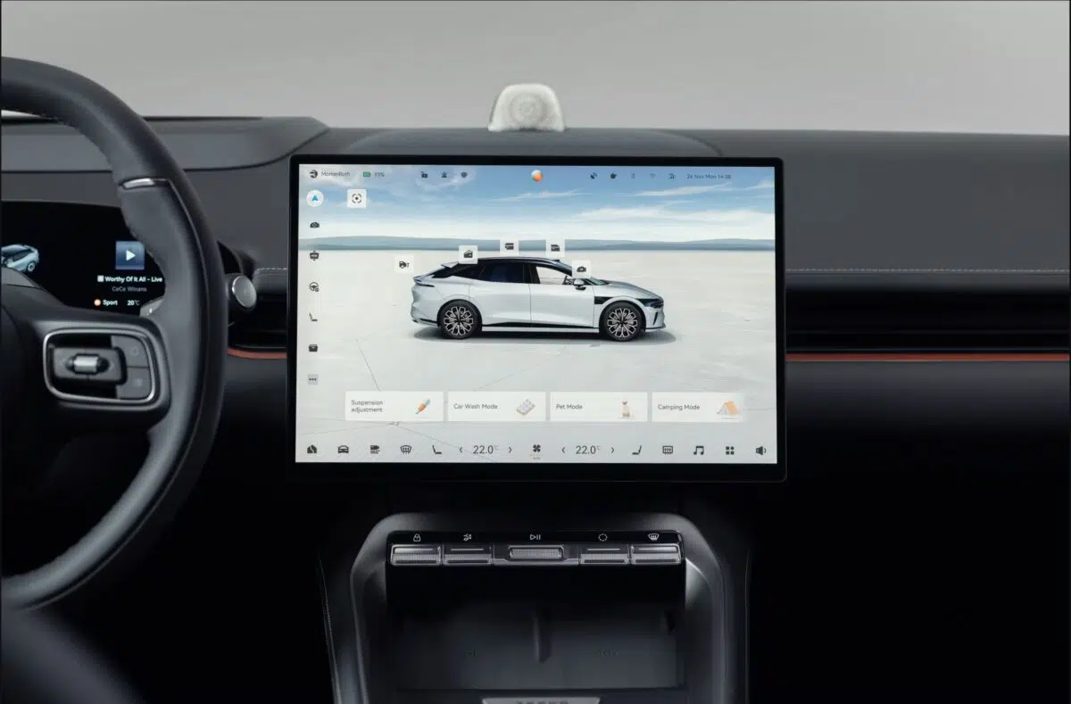 Zeekr 7GT E Auto Display