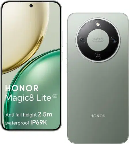 Bestpreis: Honor Magic 8 Lite mit fettem 7500 mAh Akku für 210,23€
