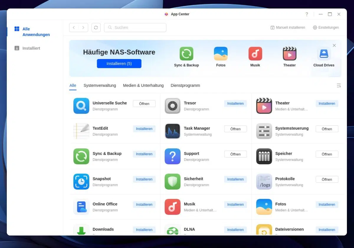 ugreen nas app center 1