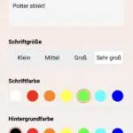 Cyber Badge App Schrift