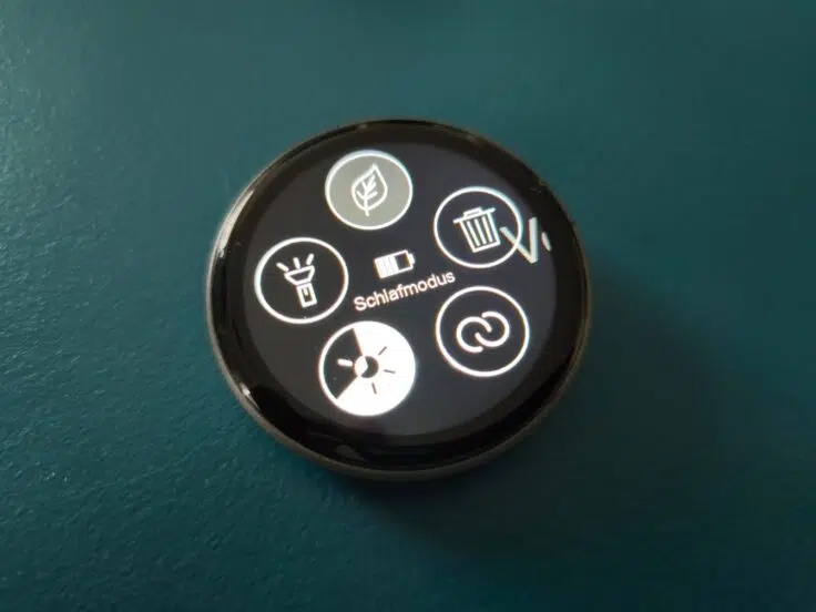 Cyber Badge Einstellungen Bildschirm