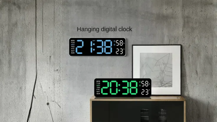 Digitale Wanduhr Beitragsbild Digitale Wanduhr Beitragsbild