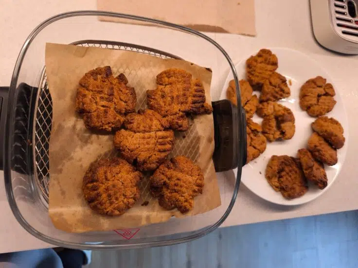 Dreame Tasti Air Fryer fertige Kekse