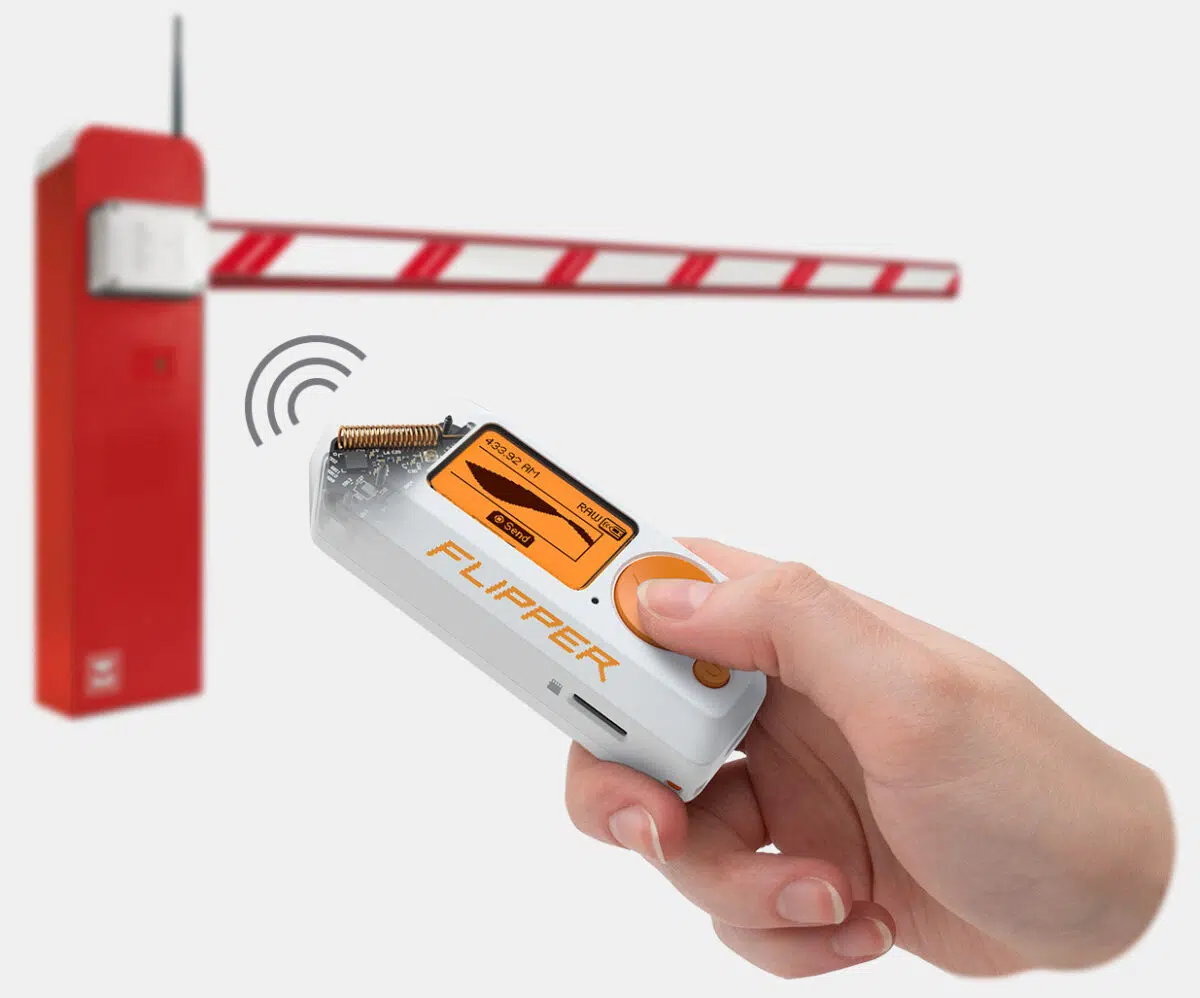 Flipper Zero subghz barrier