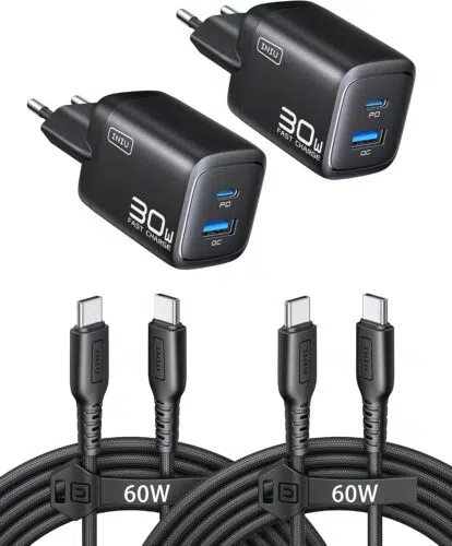 2x INIU 30W Ladegerät + USB-C-Kabel für 10,93€ bei Amazon