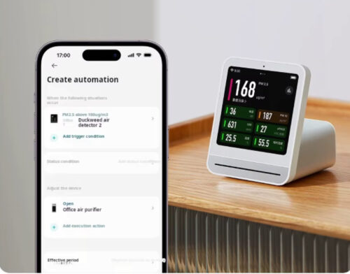 Qingping Air Monitor 2 Messdaten Anzeige e1770985834795