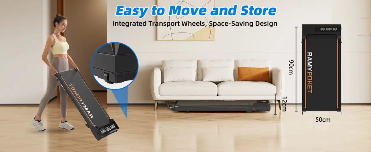 Ramypocket Walkingpad Aufbewahrung