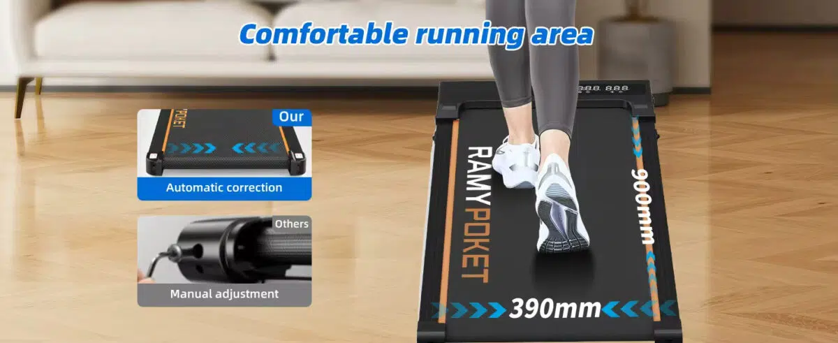 Ramypocket Walkingpad Laufflaeche