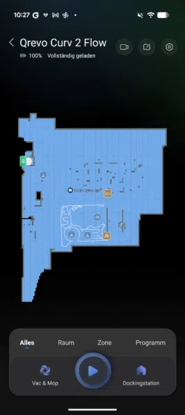 Roborock Qrevo Curv 2 Flow App Karte Roborock Qrevo Curv 2 Flow App Karte