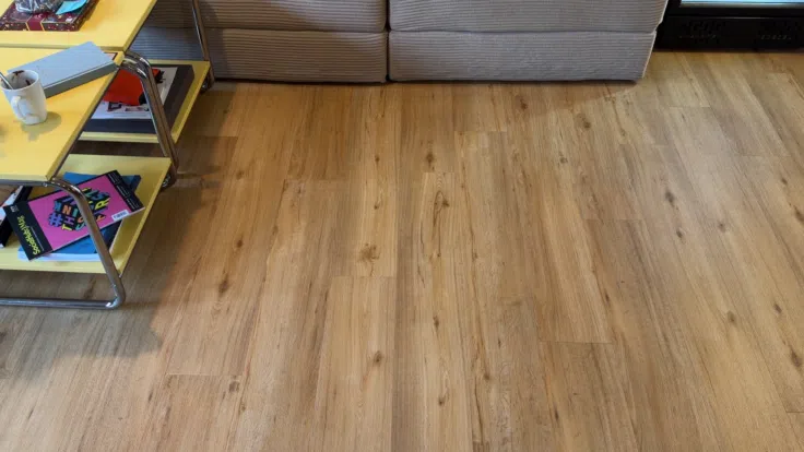 Roborock Qrevo Curv 2 Flow Wischen nachher Roborock Qrevo Curv 2 Flow Wischen nachher