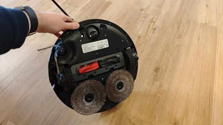 Roborock Saros 20 Mopps vorher