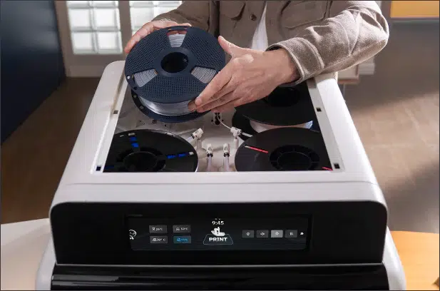 TOP.E R1 3D Drucker Filamentmanagement TOP.E R1 3D Drucker Filamentmanagement