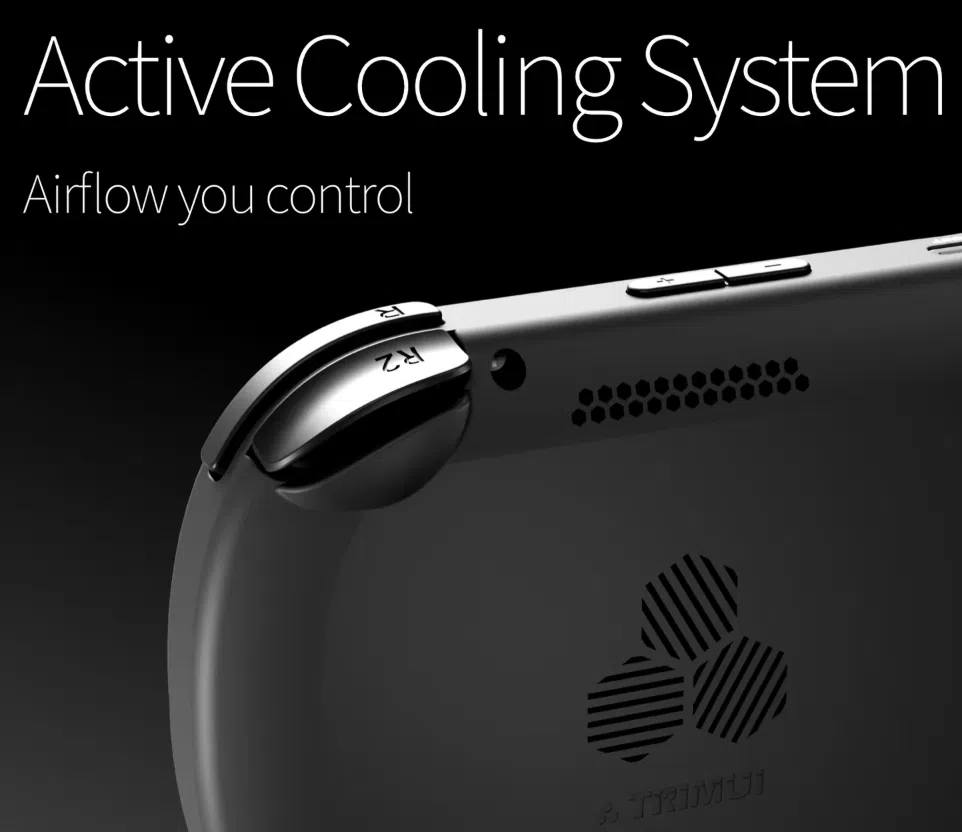 TRIMUI Smart Pro S Rueckseite TRIMUI Smart Pro S Rückseite