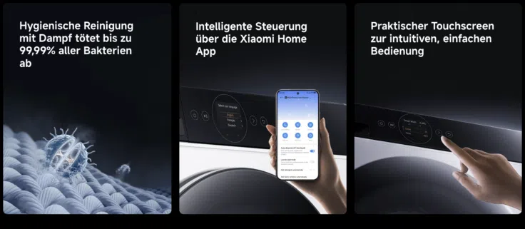 Xiaomi Mijia Waschtrockner 9kg Details 2