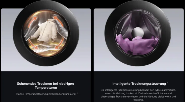 Xiaomi Mijia Waschtrockner 9kg Trockner