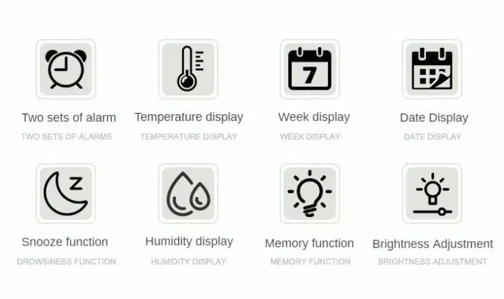 digitale Wanduhr Funktionen digitale Wanduhr Funktionen