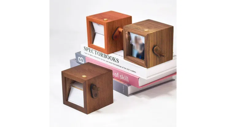 handgekurbeltes Fotoalbum