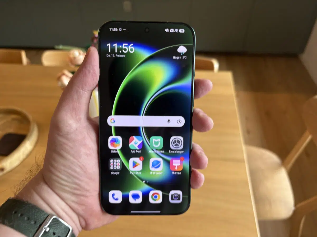 xiaomi 17 ultra in der hand