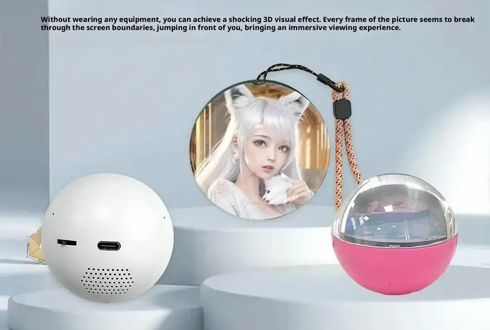 3D-Video-Kristallkugel Rueckseite