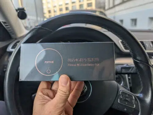 70mai A810S 4K Dashcam 4G Hardwire Kit Verpackung