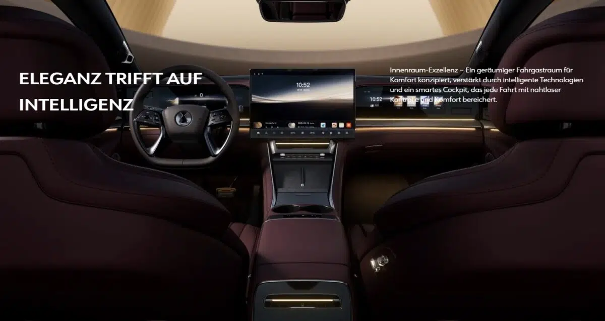 Denza Z9GT Innenraum Denza Z9GT Innenraum